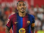 Raphinha picked up a thigh injury while representing Brazil.
