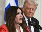 Trump said he is looking at Kimberly Guilfoyle’s possible removal as ambassador amid an inspector general investigation and allegations of misconduct. 