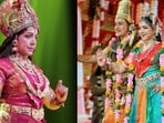Hema Malini's glimpse from her ballet Durga performance.