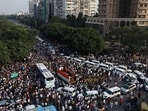 On Monday, India's opposition party members marched to the Supreme Court in protest against the controversial revision of voter lists that has sparked days of unrest, in New Delhi.