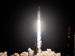 SpaceX Falcon 9 rocket launches from Florida carrying supplies to the ISS. (REUTERS/Philip Scott Andrews     TPX IMAGES OF THE DAY)