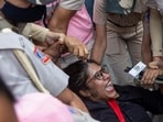 Solanki wrote in his letter that he requests appropriate directions and gender sensitivity training for police personnel deployed on the ground, particularly in handling women protesters. (Reuters)