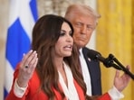 Kimberly Guilfoyle has left her post as U.S. ambassador to Greece following reports, including an allegation that she solicited a donor to pay a credit card expense.