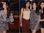 Sara Tendulkar celebrates 29th birthday in Zara zebra-print dress.