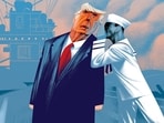 Trump has described the man as a “catapulter” who served in the Navy for 25 years and loves the smell of steam. 