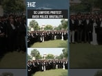 Delhi: SC Lawyers Stage Protest Over Alleged Police Action Against Lawyers  | HT India