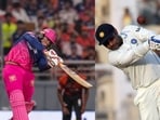 Vaibhav Sooryavanshi for Rajasthan Royals, Virender Sehwag for India. Vaibhav Sooryavanshi for Rajasthan Royals, Virender Sehwag for India.