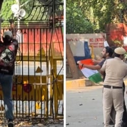 Saurav Das and Ashutos Ranka of CJP breached Jantar Mantar on Tuesday