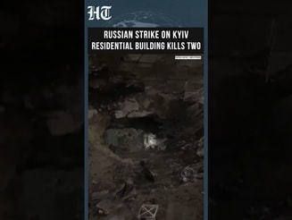 Russian Strike Hits Kyiv Residential Building, Killing Two as Ukraine Faces Fresh Attack