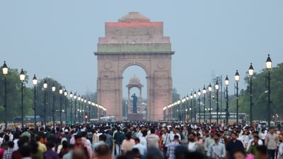 Delhi weather today: The city recorded an AQI of 83 on Monday, a significant improvement from 111 on Sunday, following early-morning showers that also brought temperatures down. (ANI/ Representstive)