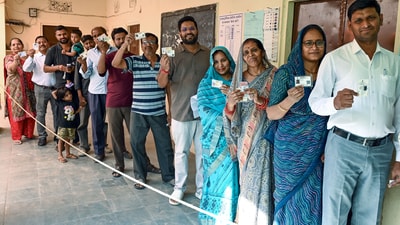 Before submitting a fresh application, check whether the applicant's name is already on the electoral roll. (Representative Image/ANI) Before submitting a fresh application, check whether the applicant's name is already on the electoral roll. (Representative Image/ANI)