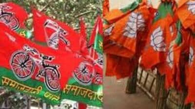 BJP looks to retain its bastion after back-to-back wins, SP aims to repeat 2012 victory. (For representation) BJP looks to retain its bastion after back-to-back wins, SP aims to repeat 2012 victory. (For representation)