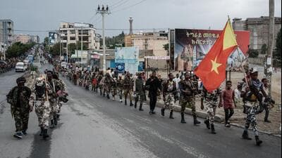 Ethiopia is currently witnessing fighting in its Tigray province that borders Eritrea, renewed tensions in Amhara, and the formation of an extraordinary alliance of armed groups opposed to Prime Minister Abiy Ahmed’s government/ (AFP) Ethiopia is currently witnessing fighting in its Tigray province that borders Eritrea, renewed tensions in Amhara, and the formation of an extraordinary alliance of armed groups opposed to Prime Minister Abiy Ahmed’s government/ (AFP)