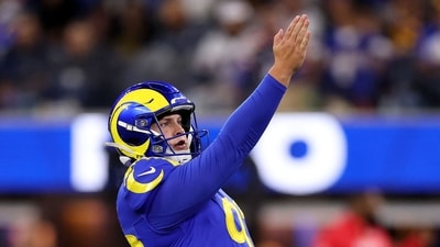 Harrison Mevis has been released by Los Angeles Rams. (Getty Images via AFP) Harrison Mevis has been released by Los Angeles Rams. (Getty Images via AFP)
