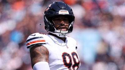 Montez Sweat will be eligible to return from his suspension on Friday, October 23. (Getty Images via AFP)
