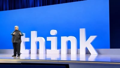 IBM India Managing Director, Sandip Patel, at IBM Think 2026. (Shweta Ganjoo - HT)