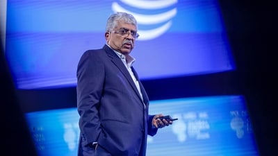 Nandan Nilekani, co-founder of Infosys Ltd, suggested doing away with the traditional question papers, as a means to combat paper leaks in India. (Bloomberg)
