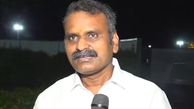 Murugan was born on May 29, 1977, in Konur, Namakkal district of Tamil Nadu. (@PTI_News/X) Murugan was born on May 29, 1977, in Konur, Namakkal district of Tamil Nadu. (@PTI_News/X)