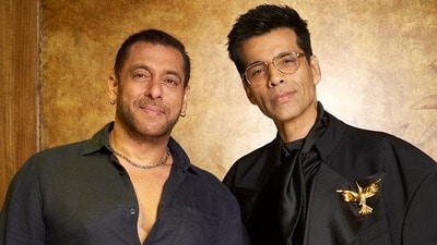 কফি উইথ করণে সলমন। কফি উইথ করণে সলমন।