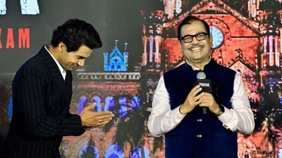 Rajkummar Rao plays former public prosecutor Ujjwal Nikam in Prahaar. (Anshuman Poyrekar/HT Photo)