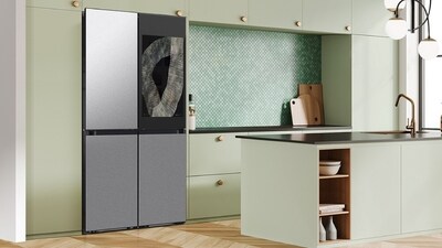 Discover what makes the Samsung RF71DB9950QD a flagship 4-door French door refrigerator, from AI Vision and Family Hub+ to Triple Cooling. (Samsung) Discover what makes the Samsung RF71DB9950QD a flagship 4-door French door refrigerator, from AI Vision and Family Hub+ to Triple Cooling. (Samsung)