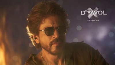 Shah Rukh Khan looks effortlessly stylish in new eyewear campaign.