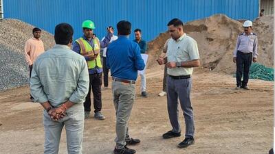The action comes amid a crackdown on unauthorised RMC plants across Gurugram. (HT Photo) The action comes amid a crackdown on unauthorised RMC plants across Gurugram. (HT Photo)