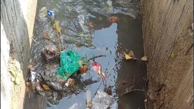 The residents’ welfare association said that drains continue to be enlarged every year on the guise of cleaning, but has only caused mixing of sewage with the stormwater outlet. (HT Photo)