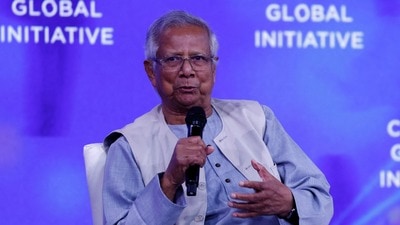 ট্রাম্পের দেশে ইউনুসকে তীব্র হেনস্থা! কাদের বিরুদ্ধে গর্জে উঠল ঢাকা?মুখ খুলল NCP. REUTERS/Jeenah Moon (REUTERS)