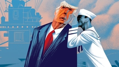 Trump has described the man as a “catapulter” who served in the Navy for 25 years and loves the smell of steam.