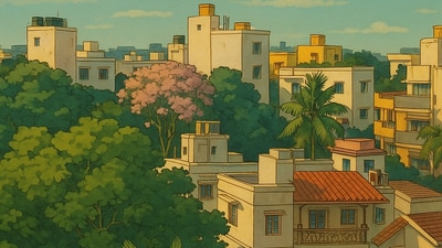 Bengaluru-based Prestige Estates Projects Ltd reported a 20% year-on-year increase in sales bookings to  ₹7,225 crore in the quarter ended September 2026. (Representational Photo) ((Studio Ghibli style image created using ChatGPT))