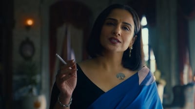 Vidya Balan in a still from Jailer 2.