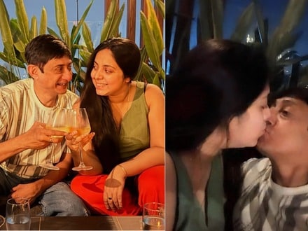 কাঞ্চনের ঠোঁটে ভালোবাসার চুম্বন শ্রীময়ীর