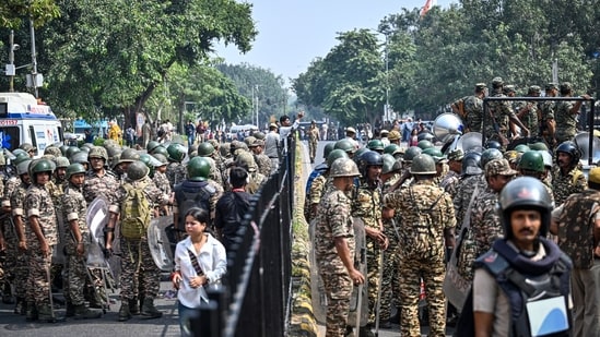 Delhi protest LIVE: The protests in the Capital by opposition leaders and activists come amid growing criticism of the Election Commission over the SIR of electoral rolls. Delhi protest LIVE: The protests in the Capital by opposition leaders and activists come amid growing criticism of the Election Commission over the SIR of electoral rolls.