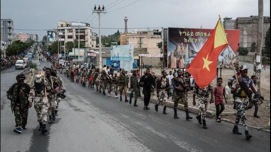 Ethiopia is currently witnessing fighting in its Tigray province that borders Eritrea, renewed tensions in Amhara, and the formation of an extraordinary alliance of armed groups opposed to Prime Minister Abiy Ahmed’s government/ (AFP)