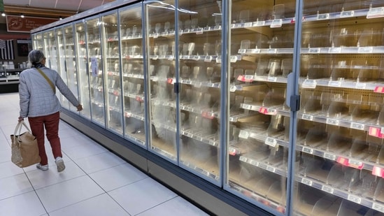 Big French retailers such as E. Leclerc, Intermarche and Cooperative U confirmed that they had been targeted in the attack.(AFP)