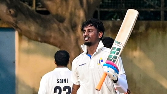 Abishek Porel smashed a century for Bengal in the Ranji Trophy match against Delhi. 