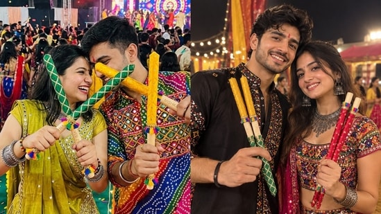 From hands-free dandiya sticks with bangles and slings to personalised ones with your name engraved, here's a look at the most important accessory for dandiya nights this Navratri.