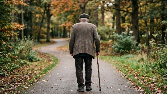 The man believes he is in good health for his age.(Representational image generated using AI)