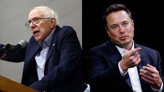 Sanders said that Musk had spent $290 million during Donald Trump's presidential election campaign.