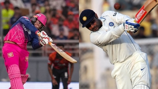 Vaibhav Sooryavanshi for Rajasthan Royals, Virender Sehwag for India.