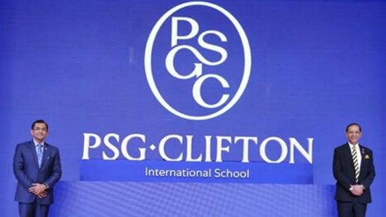 L-R Mr. Prajodh Rajan , Founder & Group CEO, Lighthouse Learning Group and Captain Rohit Sen Bajaj, PSG Clifton International School Director