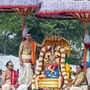 చిన్నశేష వాహనంపై కృష్ణుడి అలంకారంలో మలయప్పస్వామి దర్శనం
