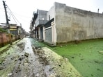 As flood-hit families return from rented rooms to homes filled with silt and ruined belongings in Faizullaganj, skin allergies and mounting repair costs add to their woes. (Deepak Gupta/HT)
