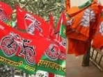 BJP looks to retain its bastion after back-to-back wins, SP aims to repeat 2012 victory. (For representation)