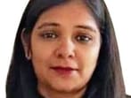 Nidhi Gupta, the Aam Aadmi Party’s Ward 19 councillor. (HT)