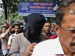 On Tuesday, Pappya Shinde was produced before a Thane court as his police custody came to an end, and was remanded in judicial custody (Praful Gangurde/HT Photo)