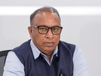 Board of Control for Cricket in India (BCCI) Secretary Devajit Saikia at a press conference.