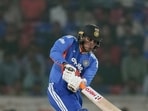 Abhishek Sharma holds the key as India fall in trouble Abhishek Sharma holds the key as India fall in trouble