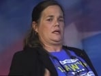 Democrat Jaime West, running for Fayette County Council, made sharp remarks about Republicans and alleged she had faced threats during a forum.
